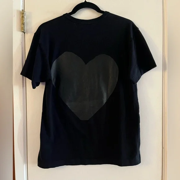 Comme Des Garçons Play Graphic Print Tee Shirt - Picture 2 of 5